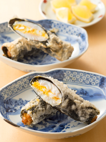 鱚(きす)の博多揚げ