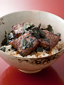 ステーキ海苔丼