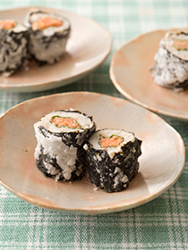海苔の辛子明太子揚げ