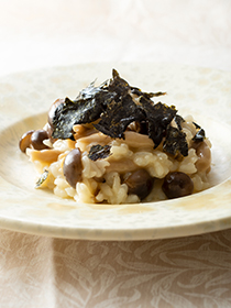 シメジの味わいリゾット