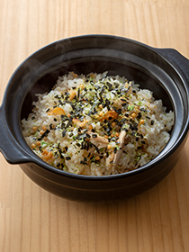 フライドチキンの炊き込みご飯